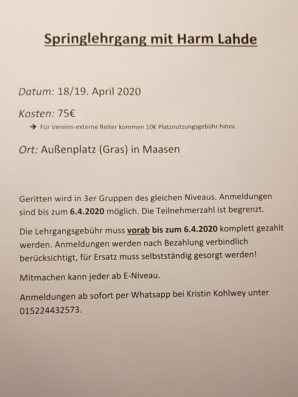 2020 04 Springlehrgang